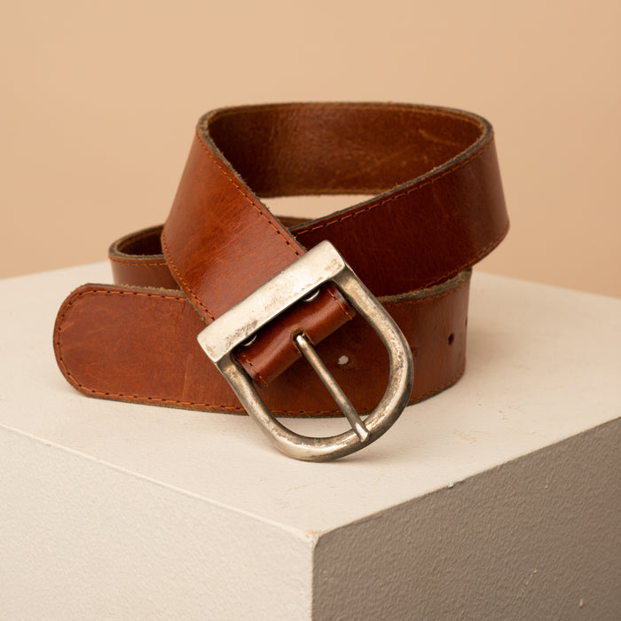 Brown Leather Belt