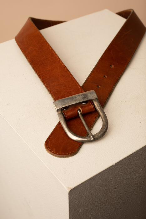 Brown Leather Belt