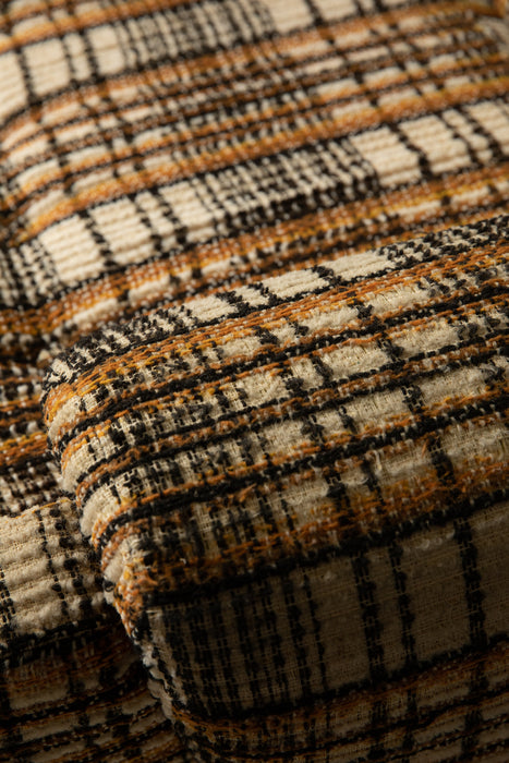 70s Retro Check Armchair