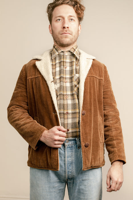 Vintage Cord Wayfarer Jacket with Fleece Lining