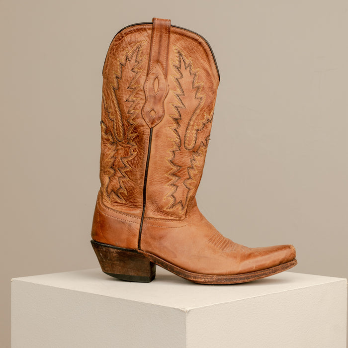Old West Embroidered Cowboy Boots 8W