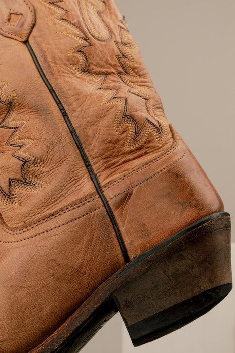 Old West Embroidered Cowboy Boots 8W