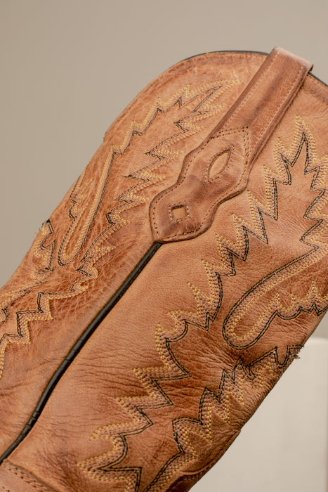 Old West Embroidered Cowboy Boots 8W