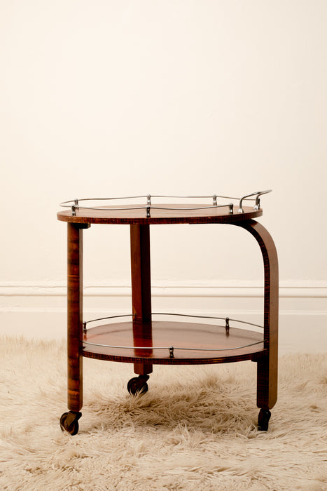 Vintage Art Deco Drinks Trolley