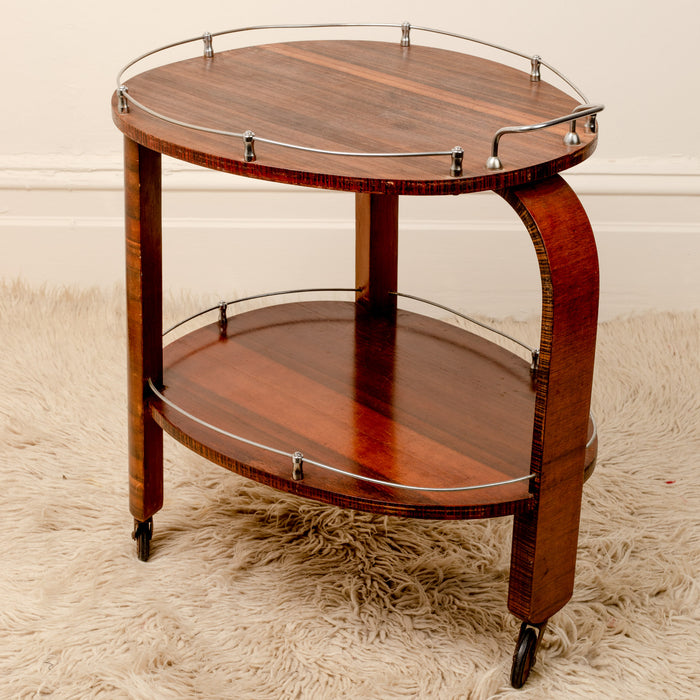 Vintage Art Deco Drinks Trolley