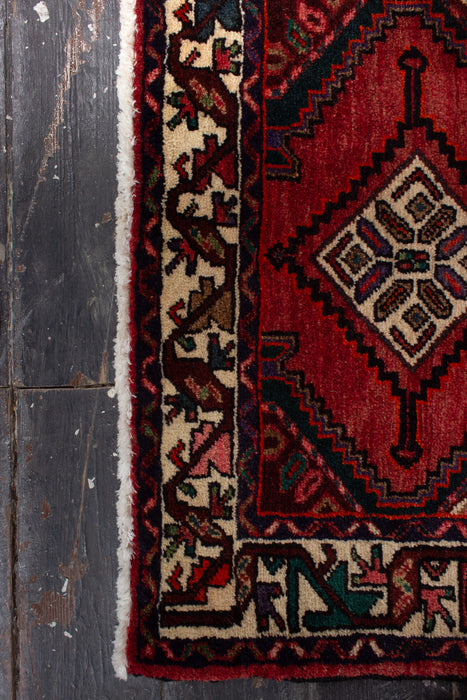 Hand Knotted Hamadan Runner 315 x 86