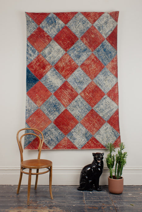 Vintage Indigo Rug 213 x 149